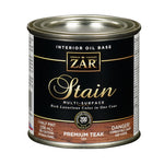 ZAR Semi-Transparent Premium Teak Oil-Based Polyurethane Wood Stain 1/2 pt