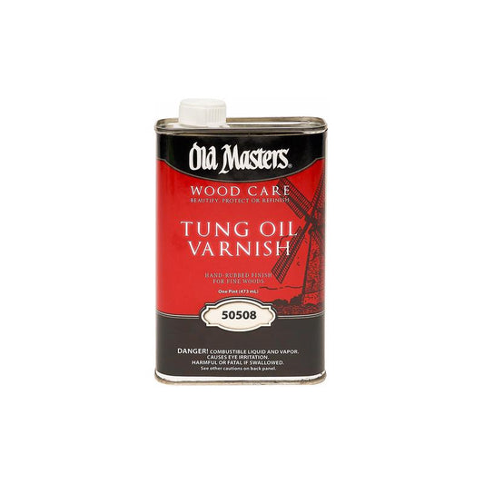 Old Masters Liquid Tung Oil Varnish 1 pt 1 pk