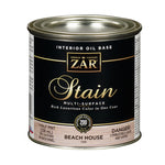 ZAR Semi-Transparent Beach House Oil-Based Polyurethane Wood Stain 1/2 pt
