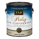 ZAR Semi-Gloss Light Amber Water-Based Polyurethane 1 gal