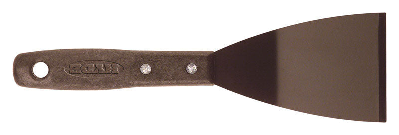 Hyde 3 in. W High Carbon Steel Stiff Scraper