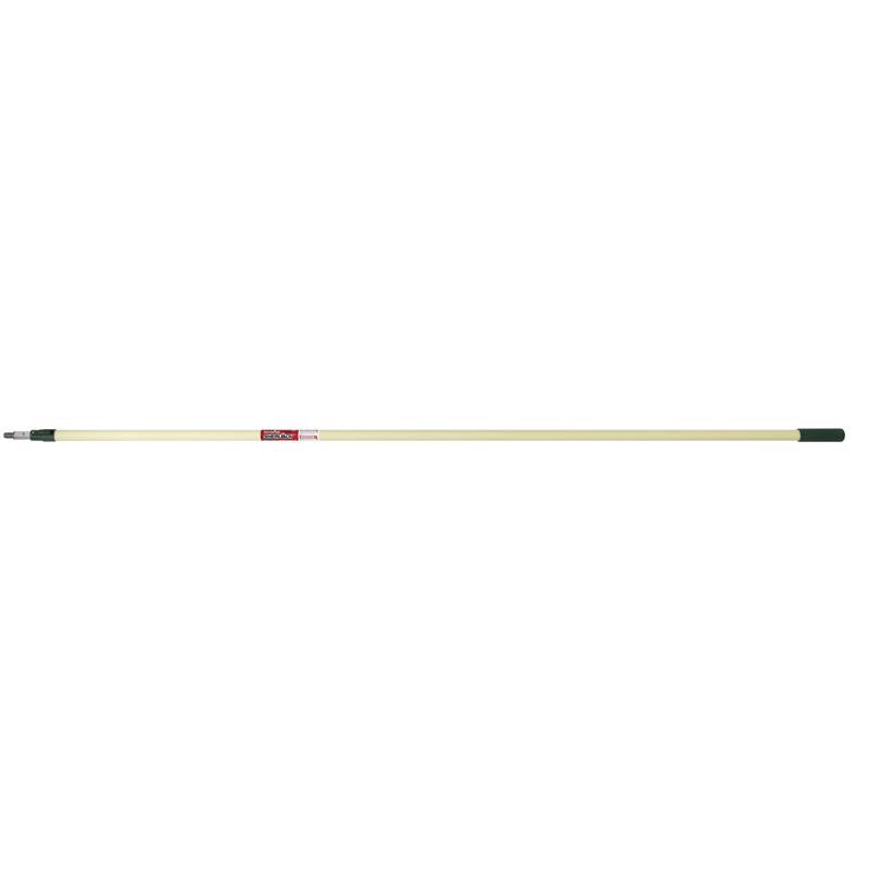 Wooster Sherlock Telescoping 16 ft. L X 1.86 in. D Aluminum/Fiberglass Extension Pole Beige/Green