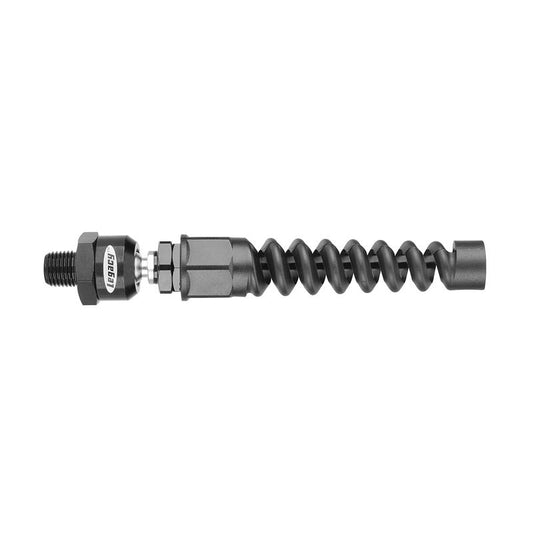 Legacy Flexzilla Anodized Aircraft Aluminum Reusable Ball Swivel 1/4 in. Male 1 pc