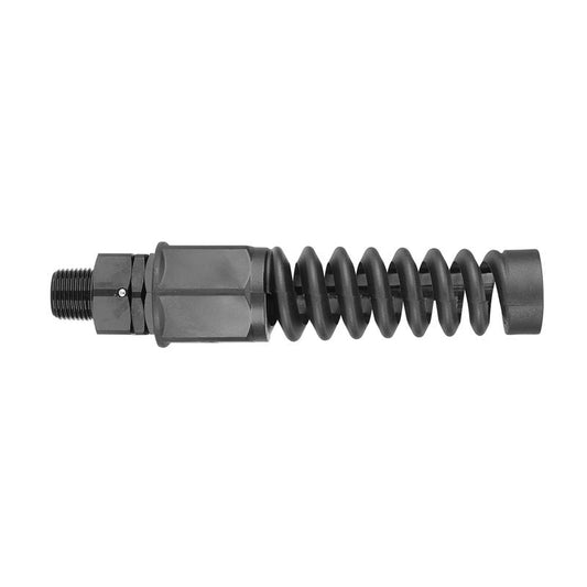 Legacy Flexzilla Anodized Aircraft Aluminum Reusable Ball Swivel 1/2 in. Male X 3/8 in. Male 1 pc
