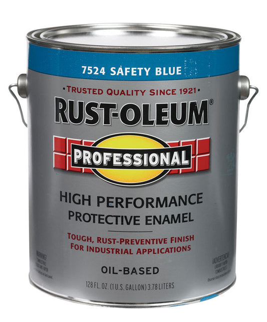 Rust-Oleum Professional Indoor and Outdoor Safety Blue Protective Paint 1 gal