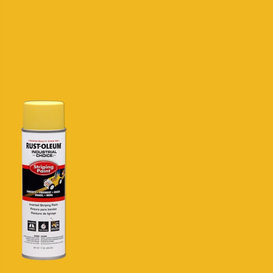 Rust-Oleum Industrial Choice Gloss Yellow Spray Paint 18 oz