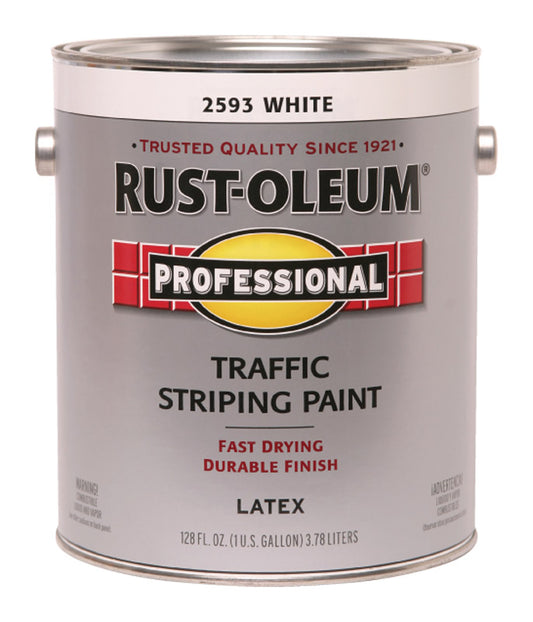 Rust-Oleum Professsional White Traffic Striping Paint 1 gal