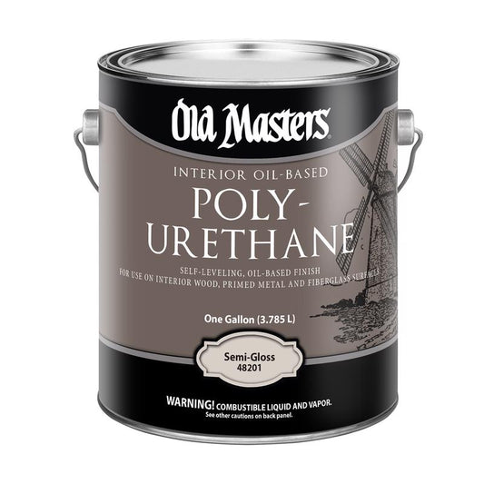 Old Masters Semi-Gloss Clear Oil-Based Polyurethane 1 gal