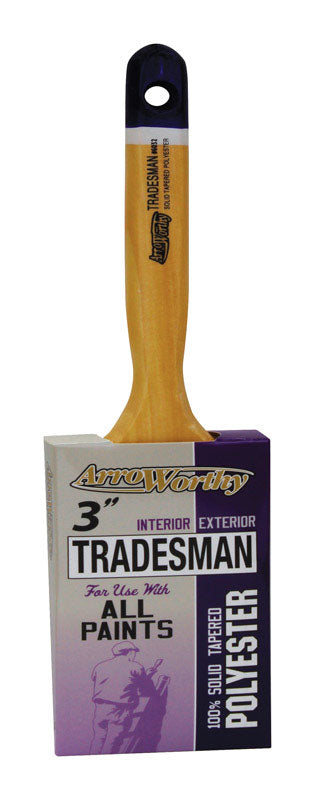 ArroWorthy Tradesman 3 in. Flat Paint Brush