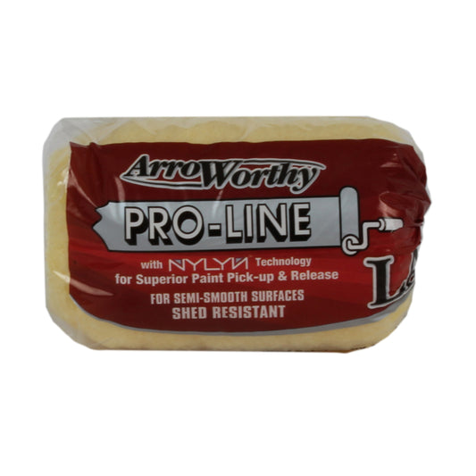 ArroWorthy Pro-Line Polyester 4 in. W X 1/2 in. Paint Roller Cover 1 pk