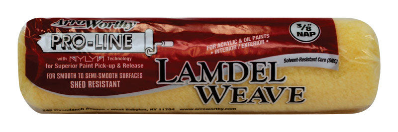 ArroWorthy Pro-Line Polyester 9 in. W X 3/8 in. Paint Roller Cover 1 pk