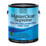 Modern Masters MasterClear Supreme Gloss Clear Water-Based Protective Coating 1 gal