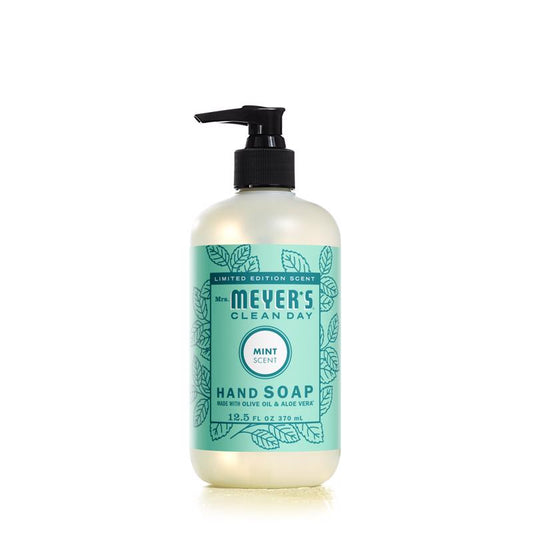 Mrs. Meyer's Clean Day Organic Mint Scent Hand Soap 12.5 oz