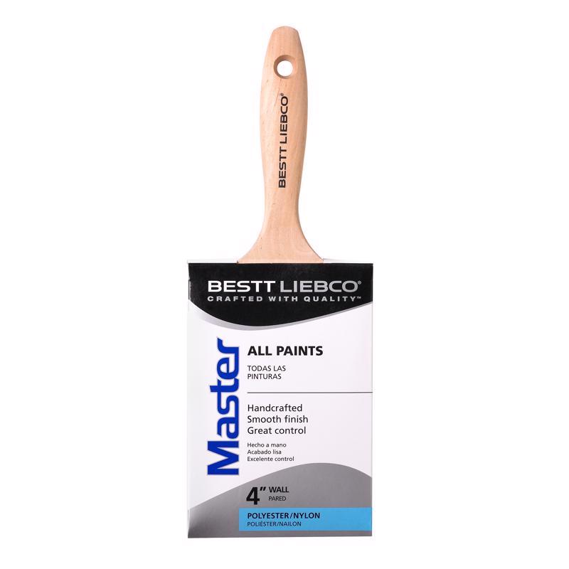 Bestt Liebco Master 4 in. Flat Trim Paint Brush