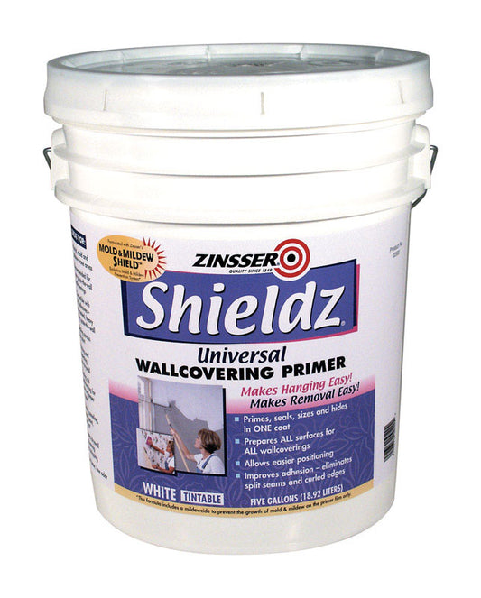 Zinsser Shieldz Universal White Wallcovering Primer 5 gal