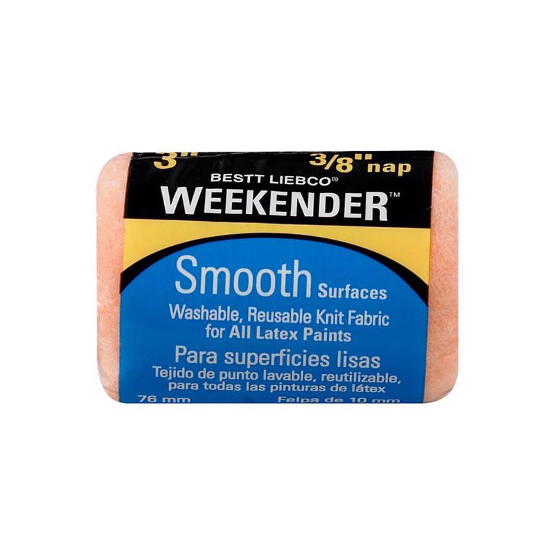 Bestt Liebco Weekender Knit 3 in. W X 3/8 in. Paint Roller Cover 1 pk