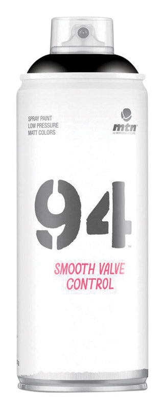 MTN 94 Matte Black Spray Paint 11 oz