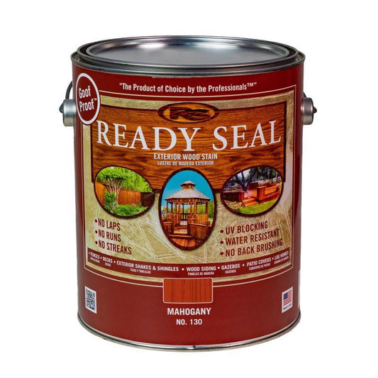 Ready Seal Goof Proof Semi-Transparent Flat Mahogany Oil-Based Penetrating Wood Stain/Sealer 1 gal