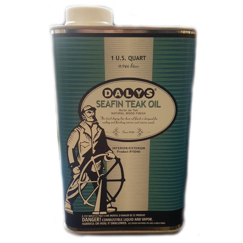 Dalys SeaFin Amber Teak Oil Finish 1 qt