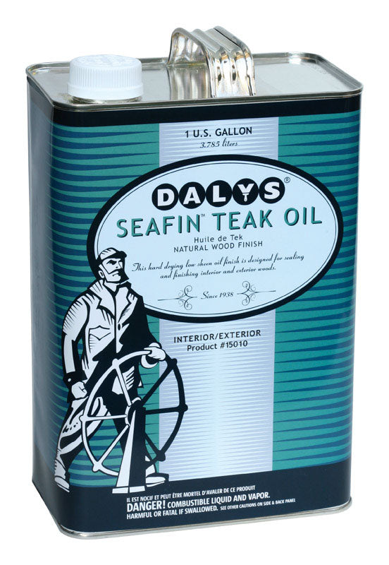 Dalys SeaFin Amber Teak Oil Finish 1 gal