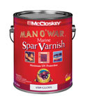 McCloskey Man O' War Gloss Clear Marine Spar Varnish 1 gal