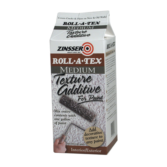Zinsser Roll-A-Tex White Texture Additive 1 lb