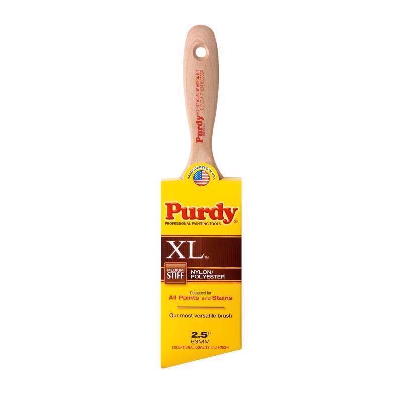 Purdy XL Blue Heron B.T. 2-1/2 in. Medium Stiff Angle Trim Paint Brush