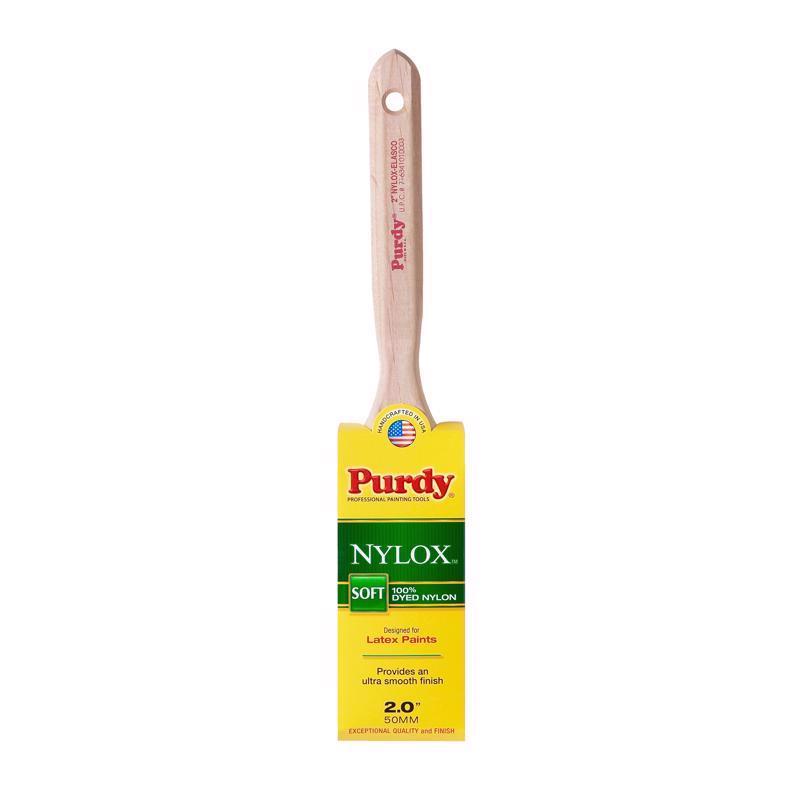 Purdy Nylox Elasco 2 in. Soft Flat Trim Paint Brush