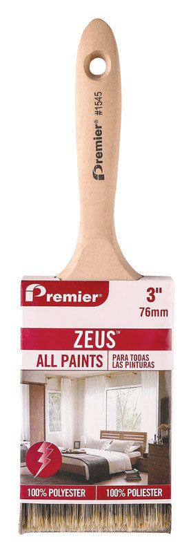 Premier Zeus 3 in. Stiff Flat Paint Brush
