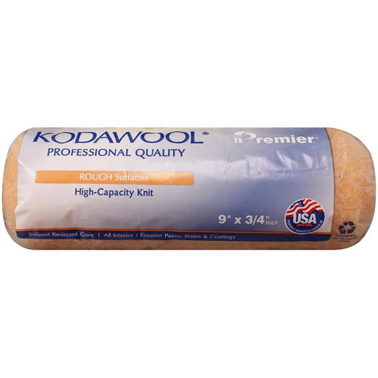 Premier Kodawool Polyester 9 in. W X 3/4 in. Paint Roller Cover 1 pk
