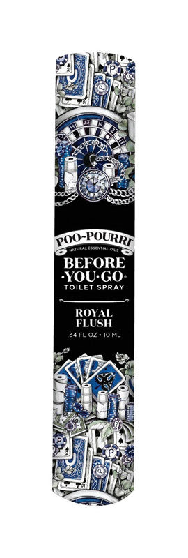 Poo-Pourri Royal Flush Eucalyptus and Spearmint Scent Odor Eliminator 10 ml Liquid