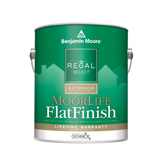 Benjamin Moore Regal Select Flat Tintable Base Base 2 Paint Exterior 1 gal