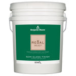 Benjamin Moore Regal Select Semi-Gloss White Paint and Primer Interior 5 gal