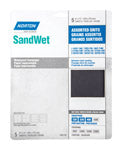 Norton SandWet 11 in. L X 9 in. W Assorted Grit Aluminum Oxide Waterproof Sandpaper 5 pk