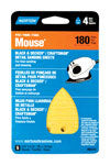 Norton 5-1/4 in. L X 3-3/4 in. W 180 Grit Aluminum Oxide Mouse Sandpaper 5 pk