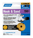 Norton Hook & Sand 5 in. Aluminum Oxide Hook and Loop A290 Sanding Disc 150 Grit Fine 25 pk