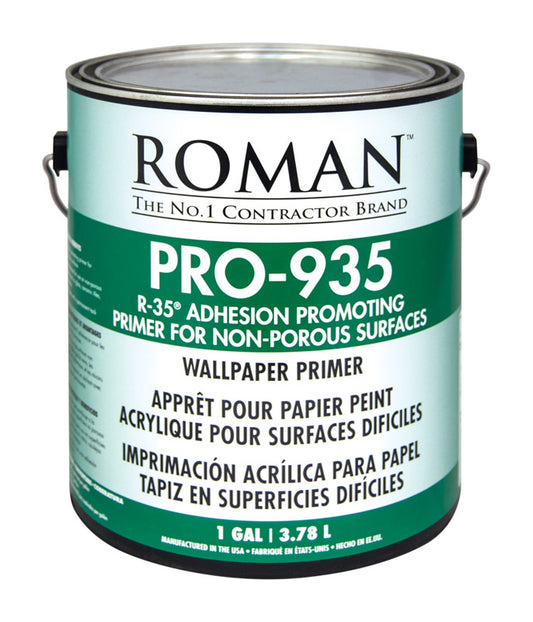 Roman R-35 Clear Water-Based Acrylic Wallcovering Primer 1 gal