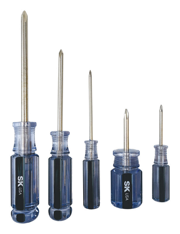SK Professional Tools Phillips Screwdriver Set 5 pc