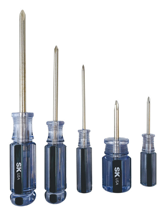 SK Professional Tools Phillips Screwdriver Set 5 pc