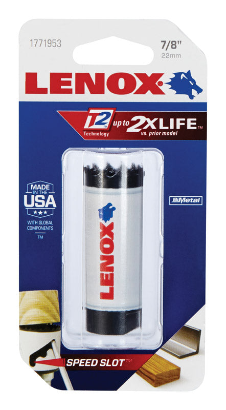 Lenox 7/8 in. Bi-Metal Hole Saw