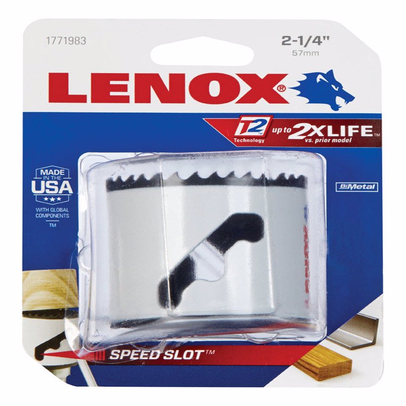 Lenox 2 1/4 in. Bi-Metal Hole Saw