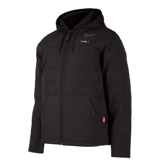 Milwaukee M12 AXIS XXL Long Sleeve Unisex Full-Zip Heated Jacket Kit Black