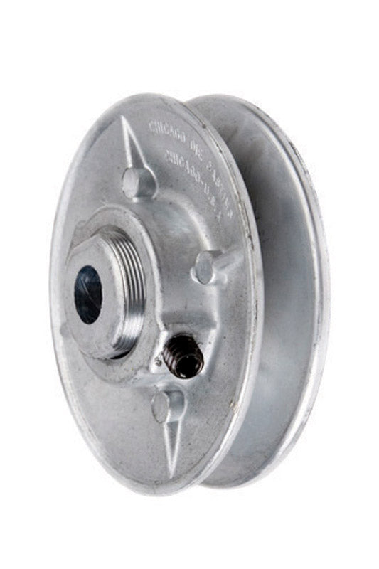 Chicago Die Cast 3-1/4 in. D Zinc Variable Speed Pulley
