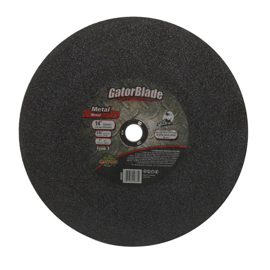 Gator 14 in. D X 1 in. Aluminum Oxide Metal Cut-Off Blade 1 pc