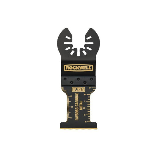 Rockwell 1-3/8 in. X 3.5 in. L Carbide Tipped Oscillating Blade 1 pc