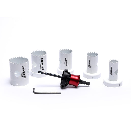 Blu-Mol Xtreme QuickCore Bi-Metal Hole Saw Set