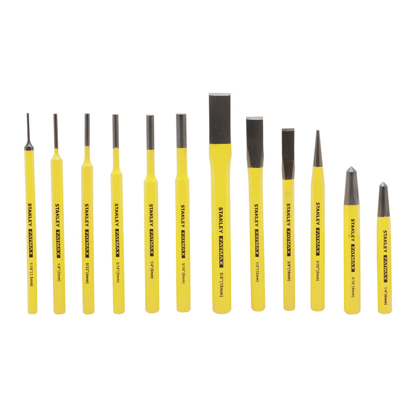 Stanley FatMax Punch and Chisel Set 12 pk