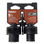 MIBRO Carbon Steel Hole Saw Set