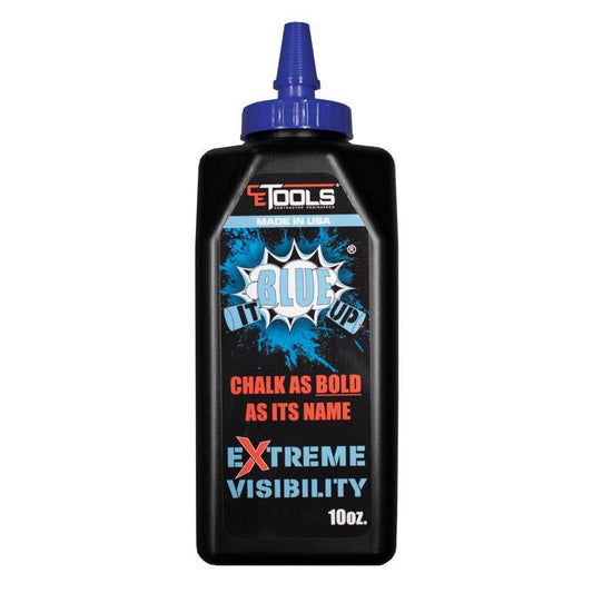 CE Tools 10 oz Semi-Permanent Extreme Visibility Marking Chalk Blue It Up 1 pk
