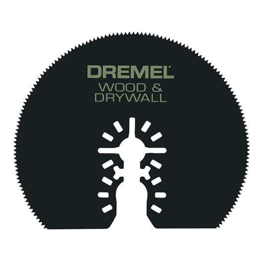 Dremel 3 in. Carbon Steel Universal Wood and Drywall Saw Blade 1 pc